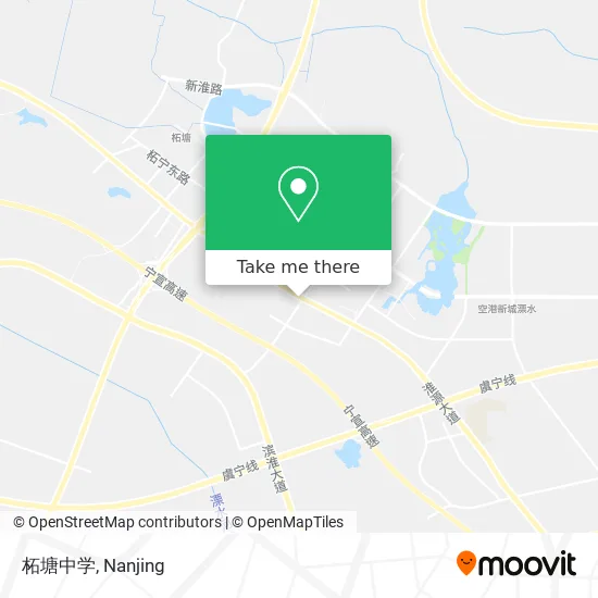 柘塘中学 map