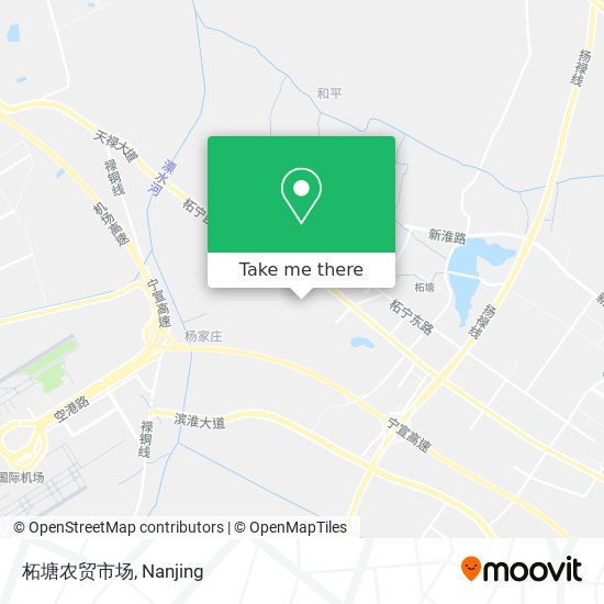 柘塘农贸市场 map