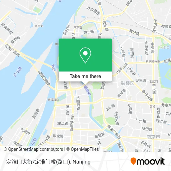 定淮门大街/定淮门桥(路口) map