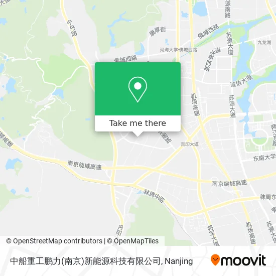 中船重工鹏力(南京)新能源科技有限公司 map