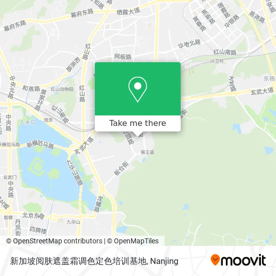 新加坡阅肤遮盖霜调色定色培训基地 map