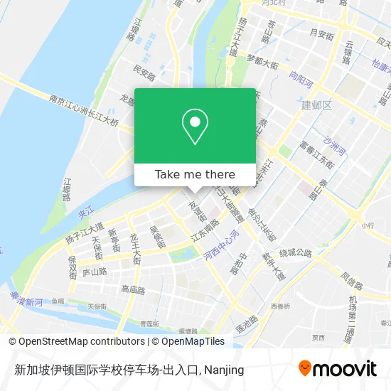 新加坡伊顿国际学校停车场-出入口 map