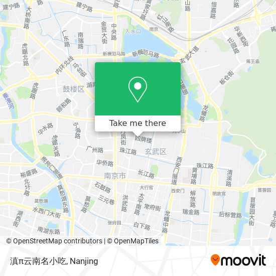 滇π云南名小吃 map
