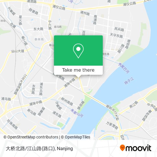 大桥北路/江山路(路口) map