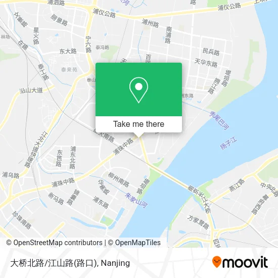 大桥北路/江山路(路口) map