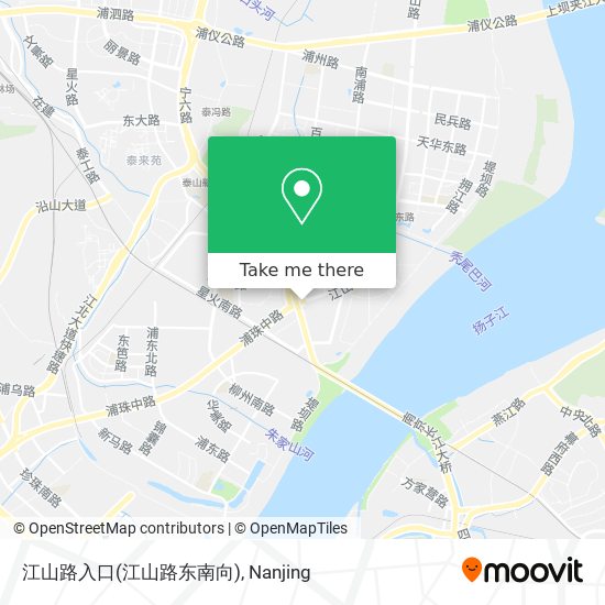 江山路入口(江山路东南向) map