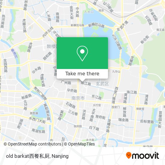 old barkat西餐私厨 map