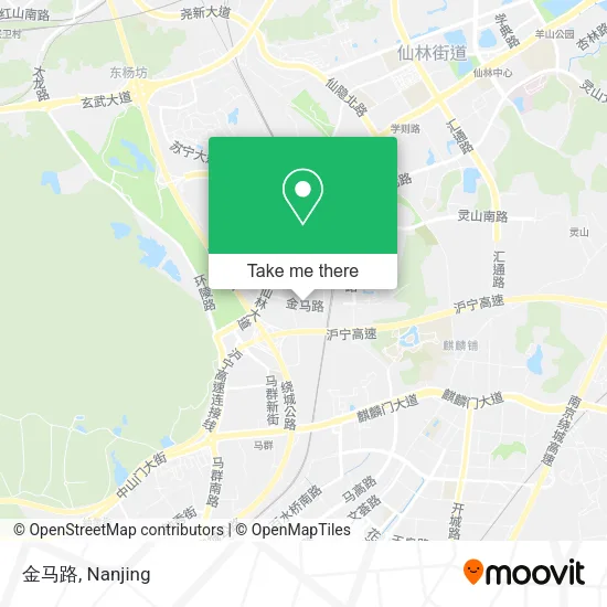 金马路 map
