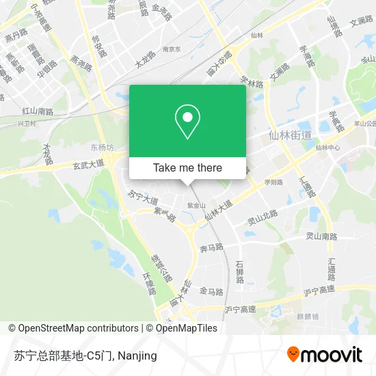 苏宁总部基地-C5门 map