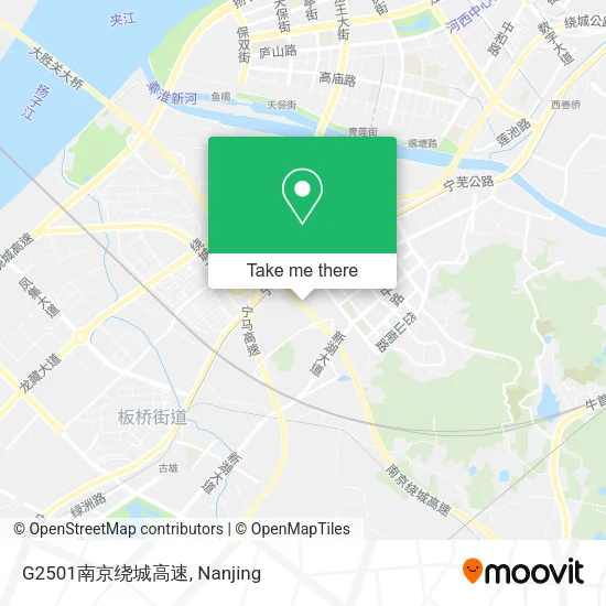 G2501南京绕城高速 map
