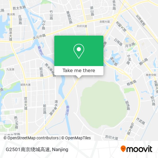 G2501南京绕城高速 map