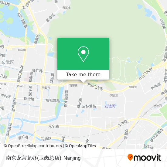 南京龙宫龙虾(卫岗总店) map