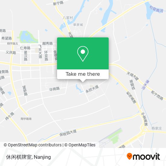 休闲棋牌室 map