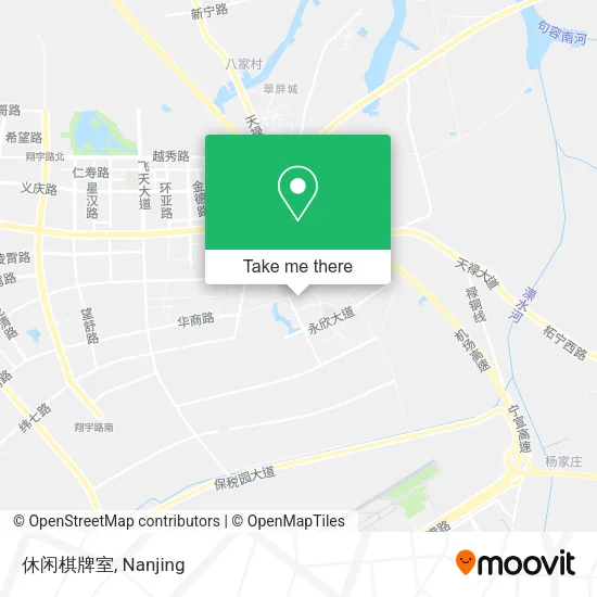 休闲棋牌室 map