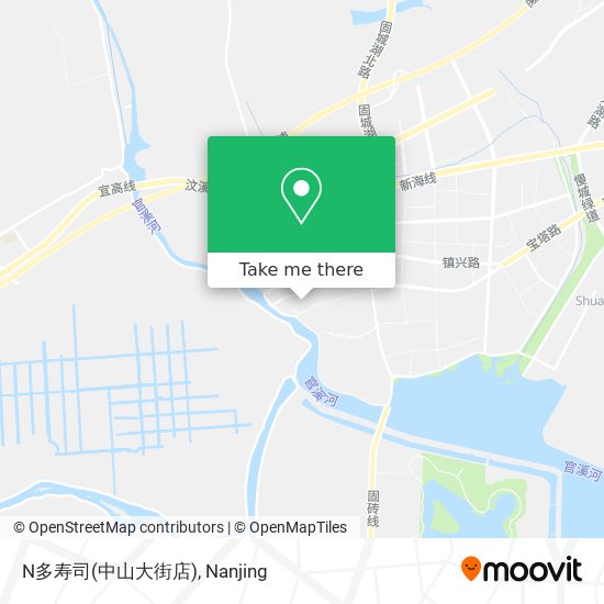 N多寿司(中山大街店) map