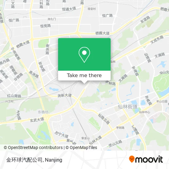 金环球汽配公司 map