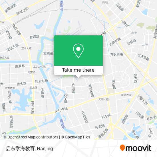 启东学海教育 map