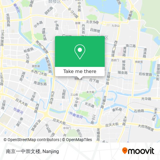 南京一中崇文楼 map