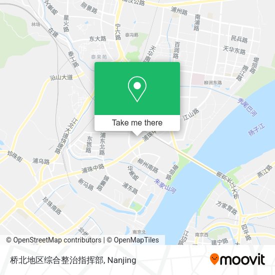 桥北地区综合整治指挥部 map