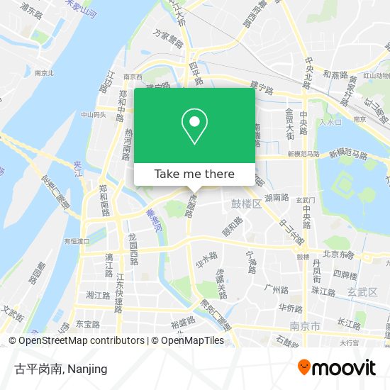 古平岗南 map