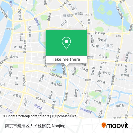 南京市秦淮区人民检察院 map