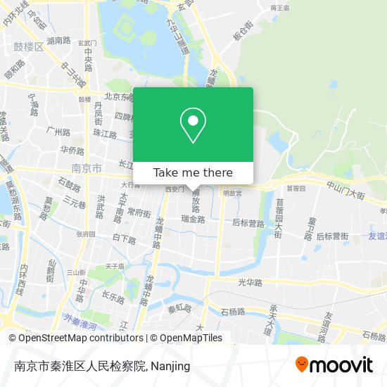 南京市秦淮区人民检察院 map