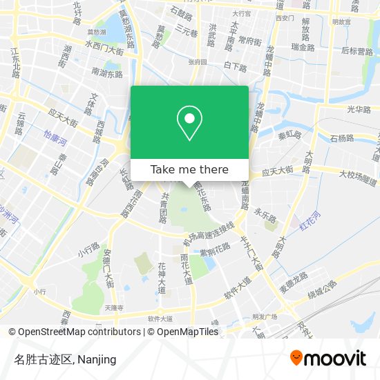 名胜古迹区 map
