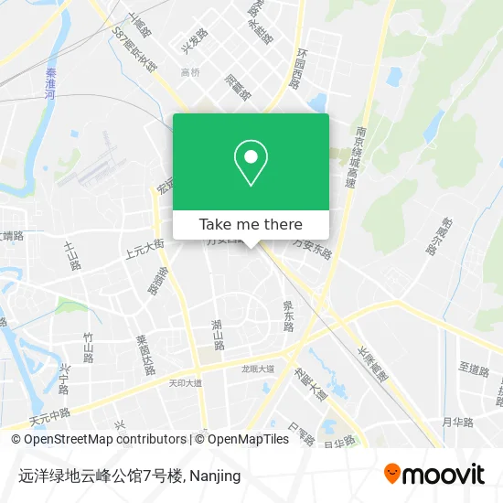 远洋绿地云峰公馆7号楼 map