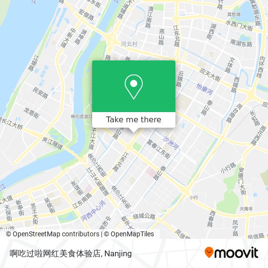 啊吃过啦网红美食体验店 map