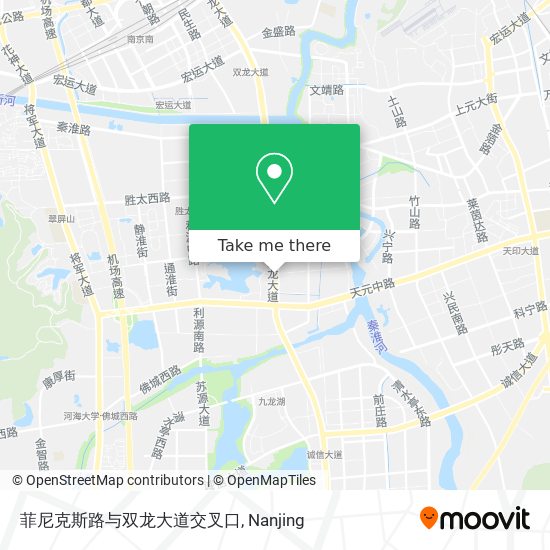 菲尼克斯路与双龙大道交叉口 map