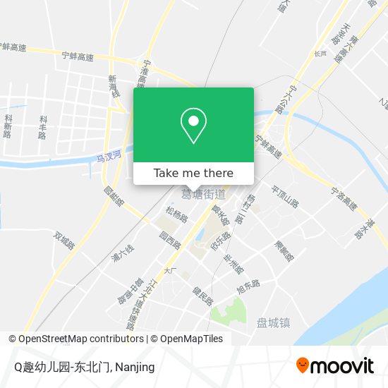 Q趣幼儿园-东北门 map