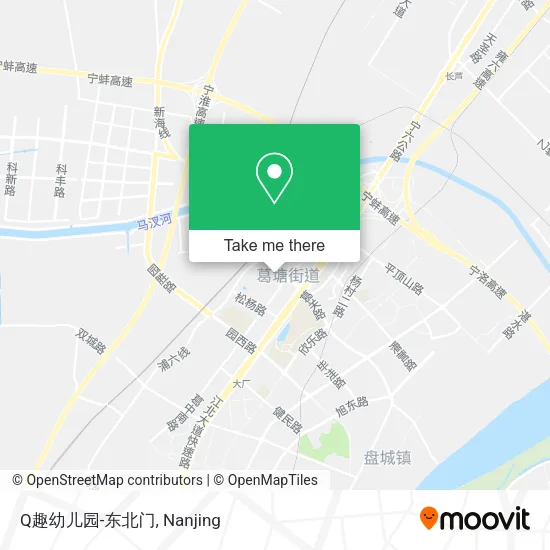 Q趣幼儿园-东北门 map