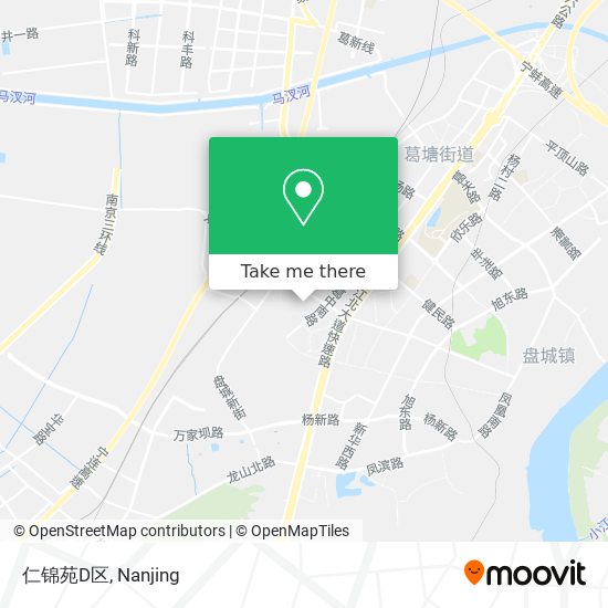 仁锦苑D区 map
