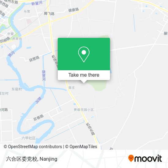 六合区委党校 map