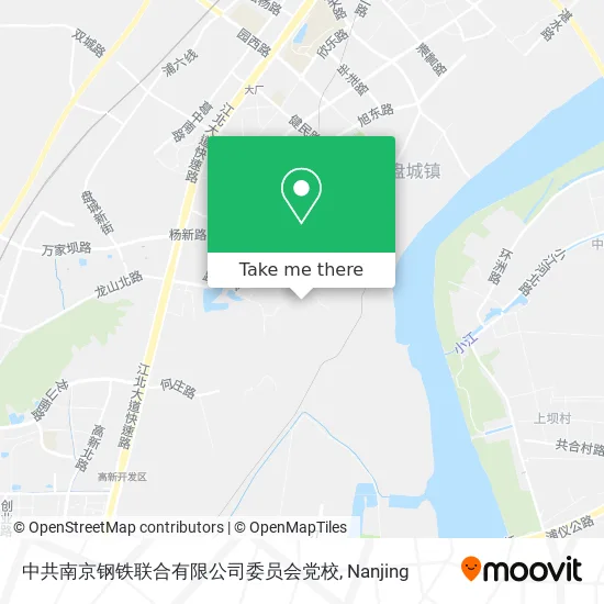 中共南京钢铁联合有限公司委员会党校 map