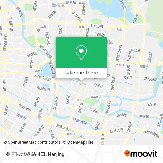 张府园地铁站-4口 map