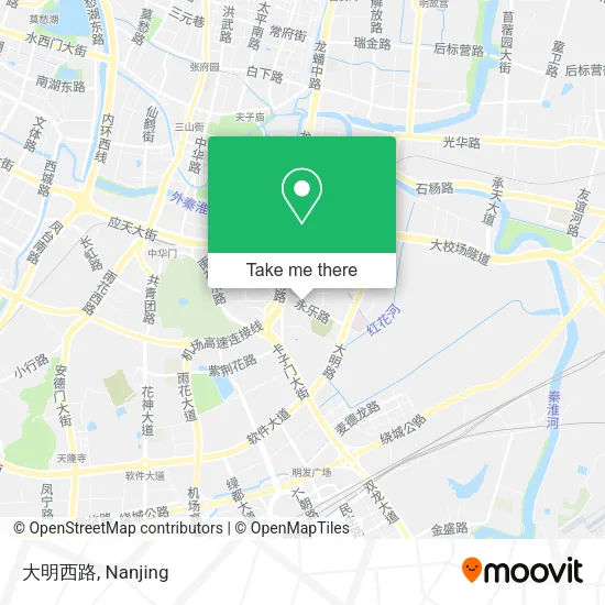 大明西路 map