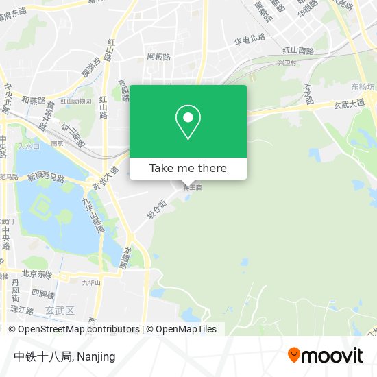 中铁十八局 map