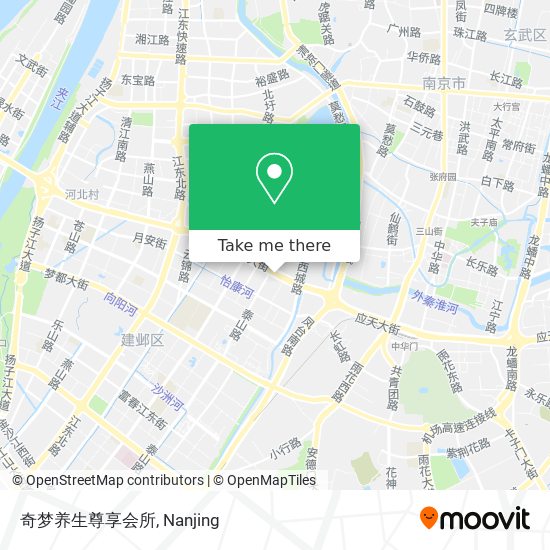 奇梦养生尊享会所 map