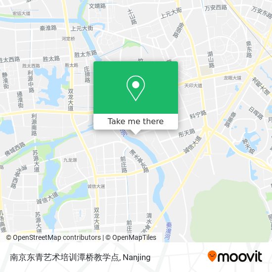 南京东青艺术培训潭桥教学点 map