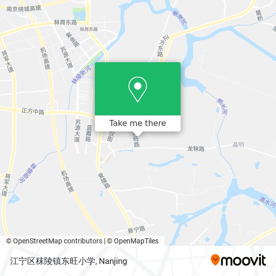 江宁区秣陵镇东旺小学 map