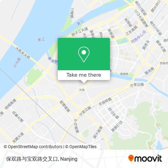 保双路与宝双路交叉口 map