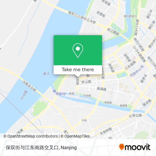 保双街与江东南路交叉口 map