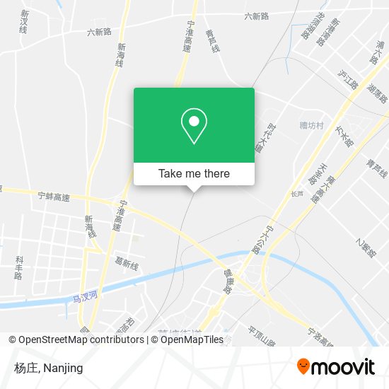 杨庄 map