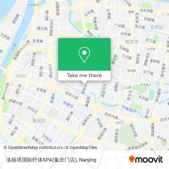 洛丽塔国际纤体SPA(集庆门店) map