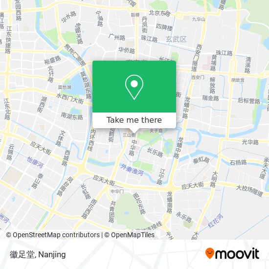 徽足堂 map