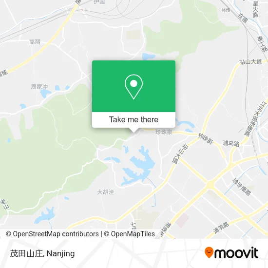 茂田山庄 map