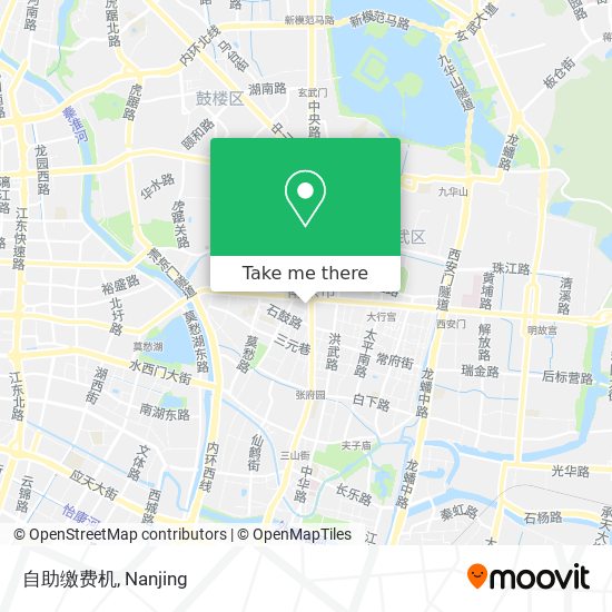 自助缴费机 map