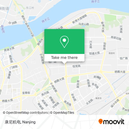 康尼机电 map