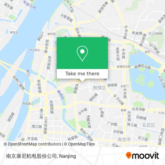 南京康尼机电股份公司 map